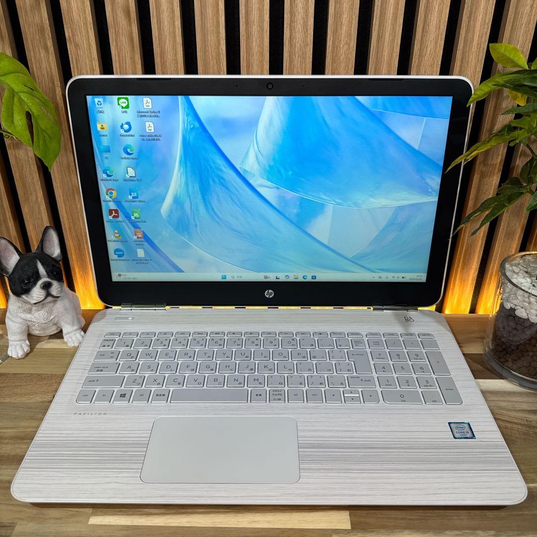 美品デザイン性‼️HP Pavilion☘15.6インチ☘フルHD☘ノートパソコン