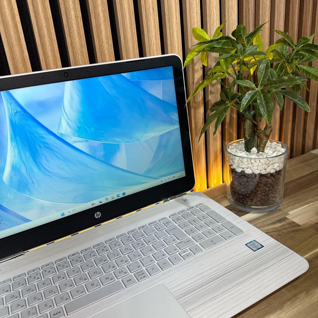 美品デザイン性‼️HP Pavilion☘15.6インチ☘フルHD☘ノートパソコン