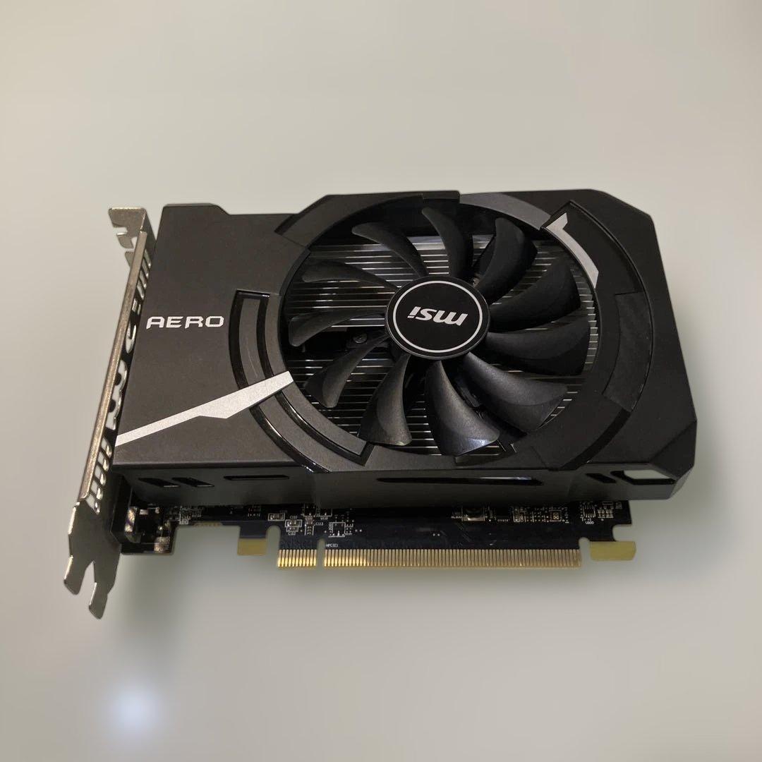 MSI Radeon RX 550 AERO ITX 4G OC 動作確認済