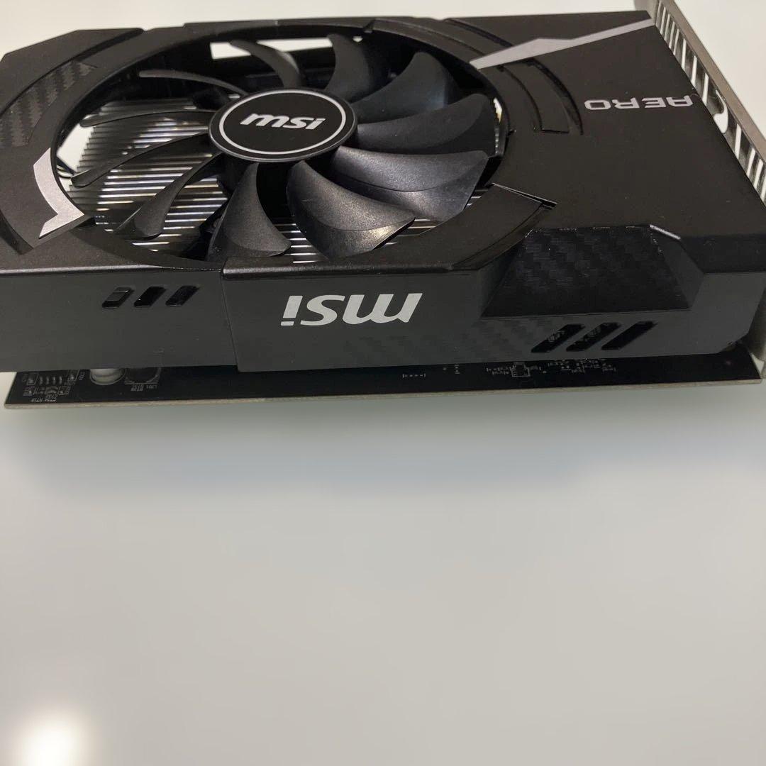 MSI Radeon RX 550 AERO ITX 4G OC 動作確認済