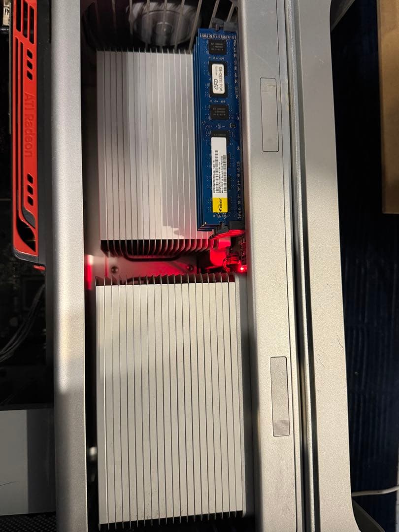 Mac Pro 2010 デュアルCPU 64GBメモリ