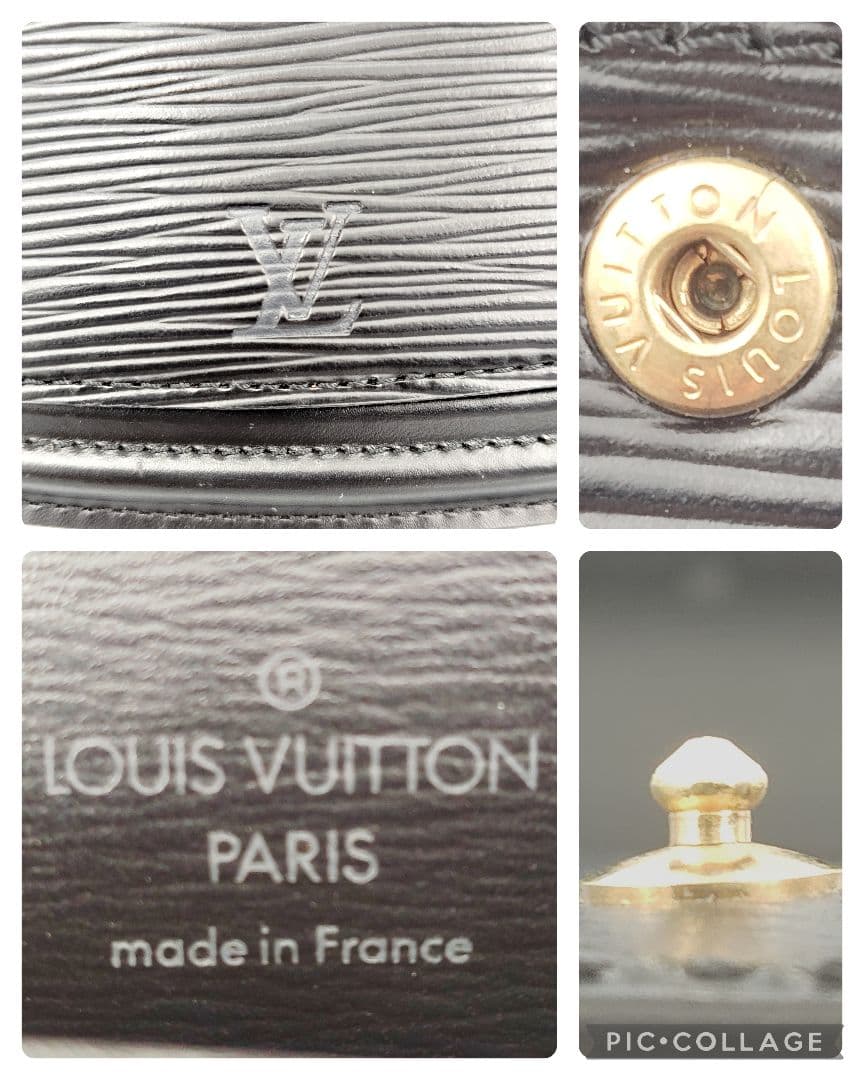 極美品✨ 保存袋付き✨️ルイヴィトン エピ ティルシット ノワール ポーチ