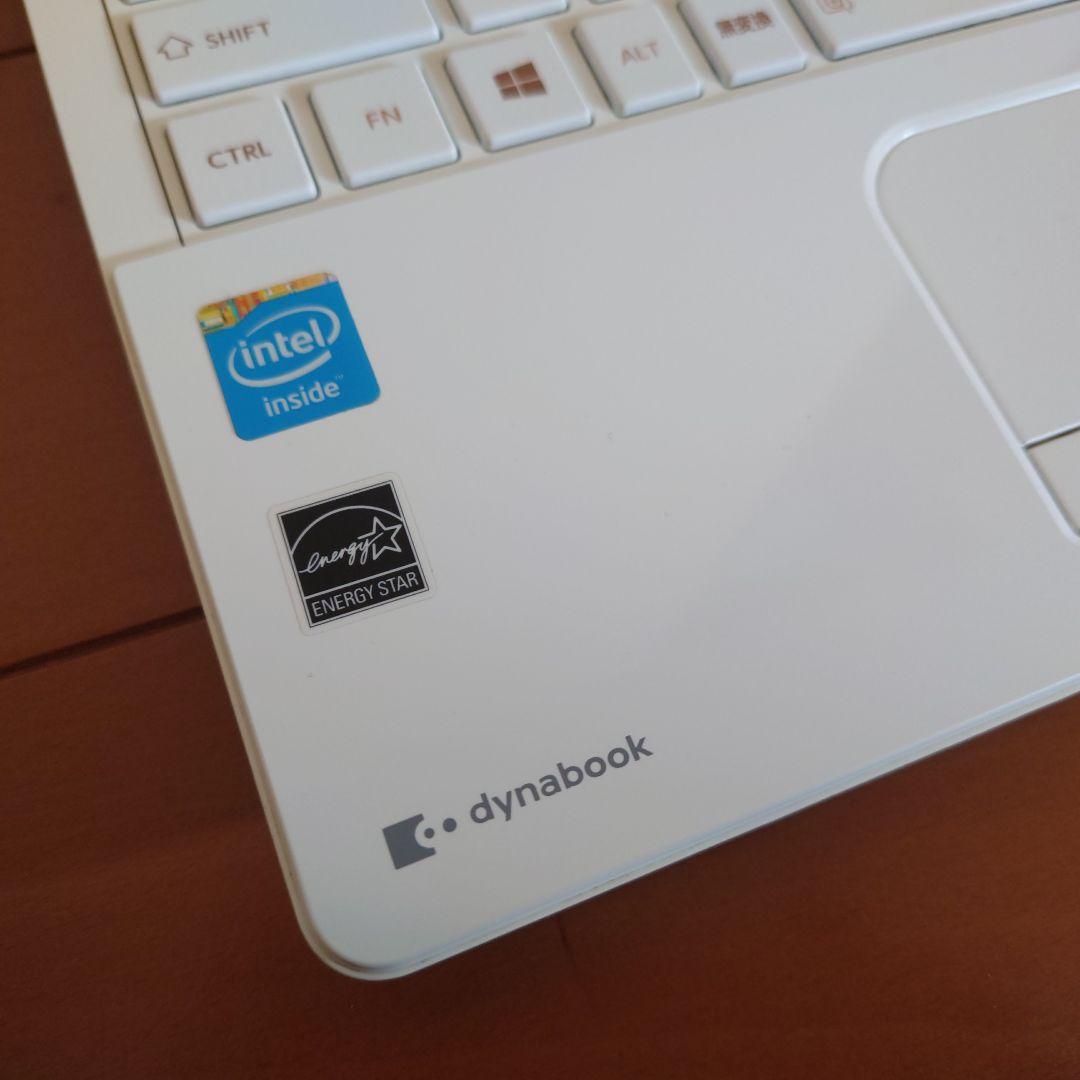 設定済み✨️東芝dynabook✨️ホワイト✨️Win11＆オフィス2024