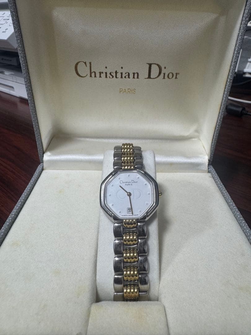 Christian Dior オクタゴナル時計　新品電池✨稼働