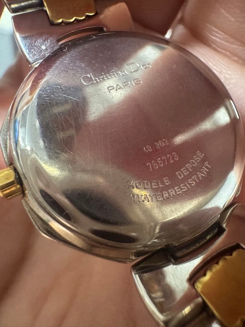 Christian Dior オクタゴナル時計　新品電池✨稼働