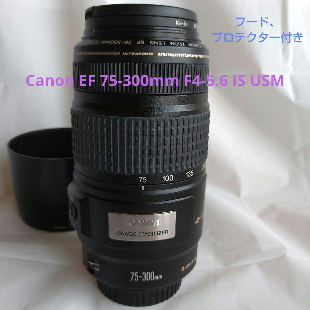 Canon EF 75-300mm F4-5.6 IS USM ズームレンズ