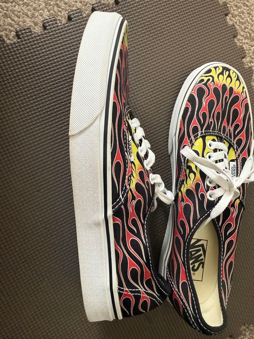 Vans フレイム柄　us企画　アナハイム　vault 27.5cm