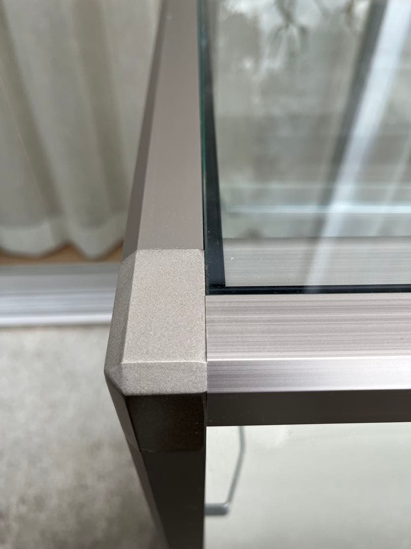 ◆引き取り限定◆エクシード　ガラスショーケース　24万　ストック付き　　照明付き