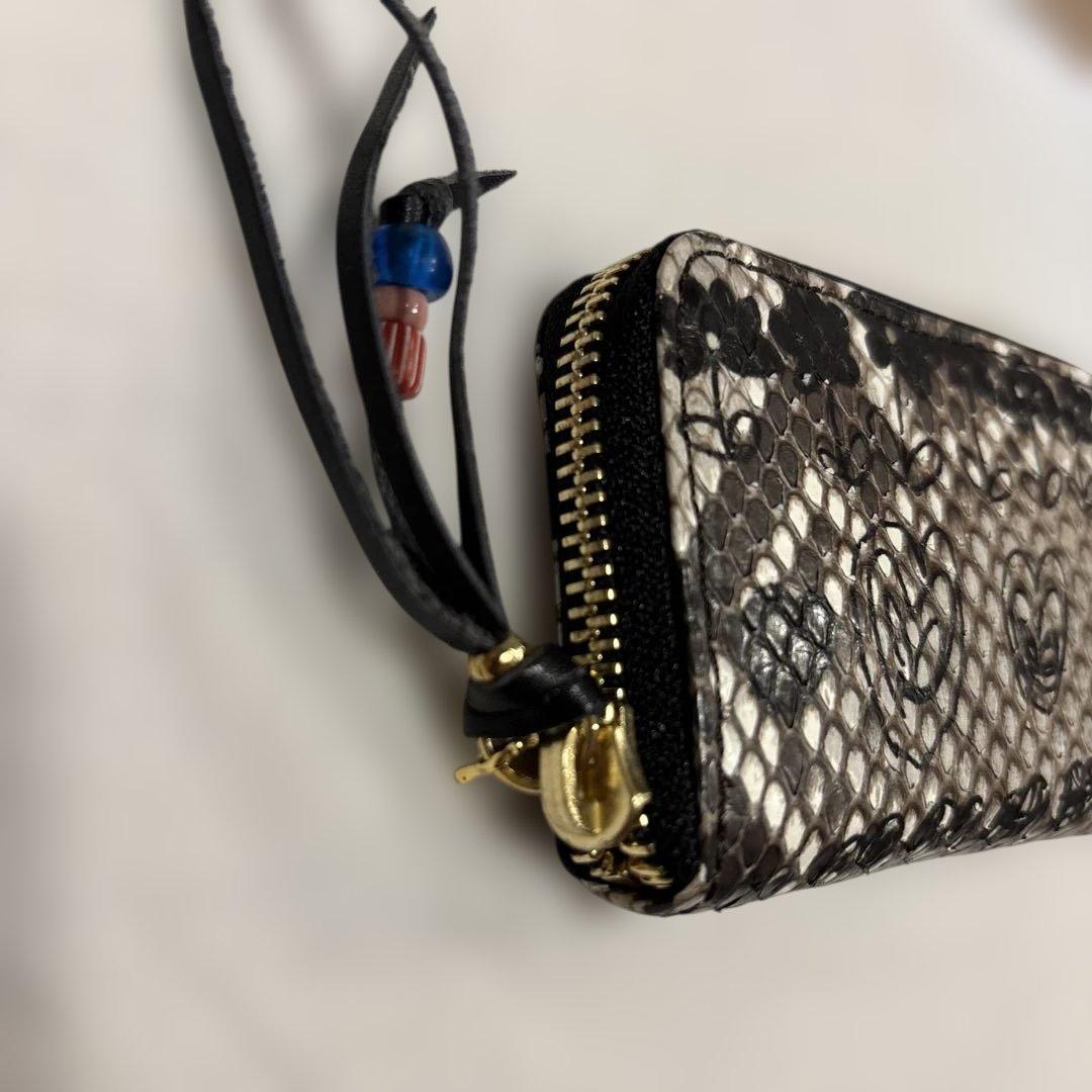 【ブルーナボイン】ルーラブーラパイソンコンパクトウォレット