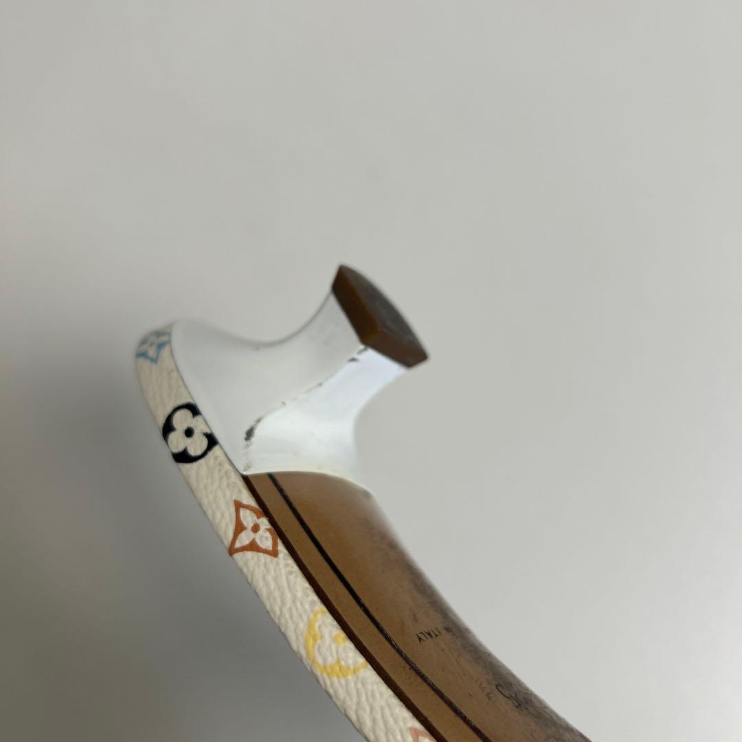 LOUIS VUITTON マルチカラー　ミュール　大阪高島屋購入品