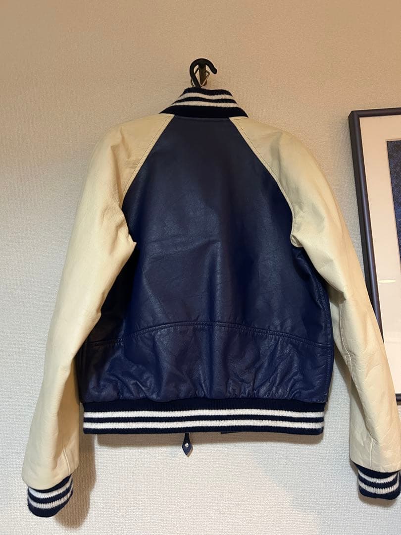 Liugoo Leathers 牛革 オールレザースタジャン