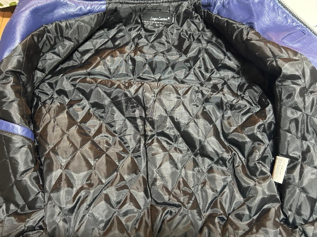 Liugoo Leathers 牛革 オールレザースタジャン