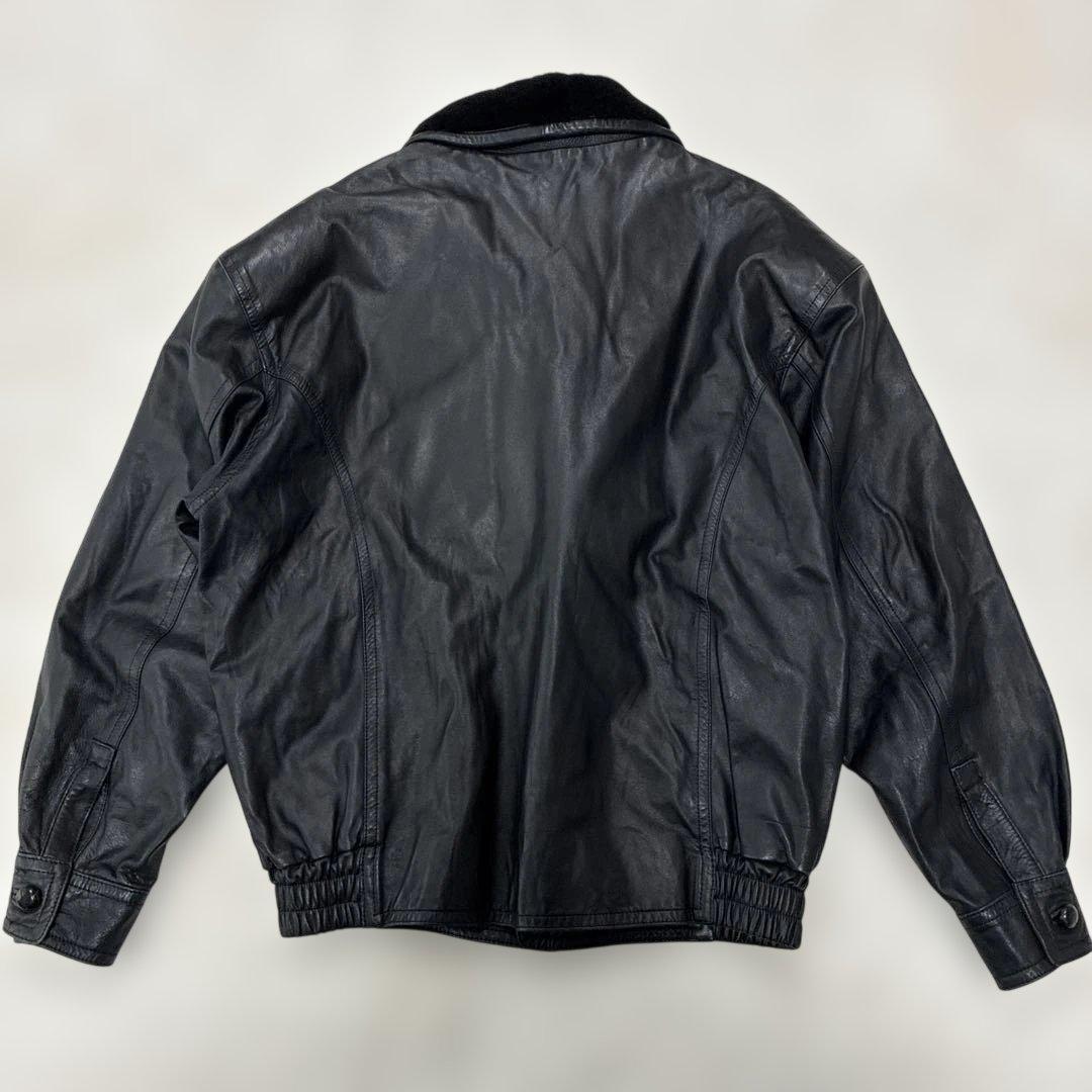 ✨希少 ヴィンテージ LANVIN ランバン 羊革×ムートン ジャケット ラム