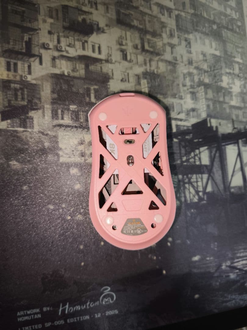 マウス・トラックボール WL Mouse Beast X Max Pink rabbit