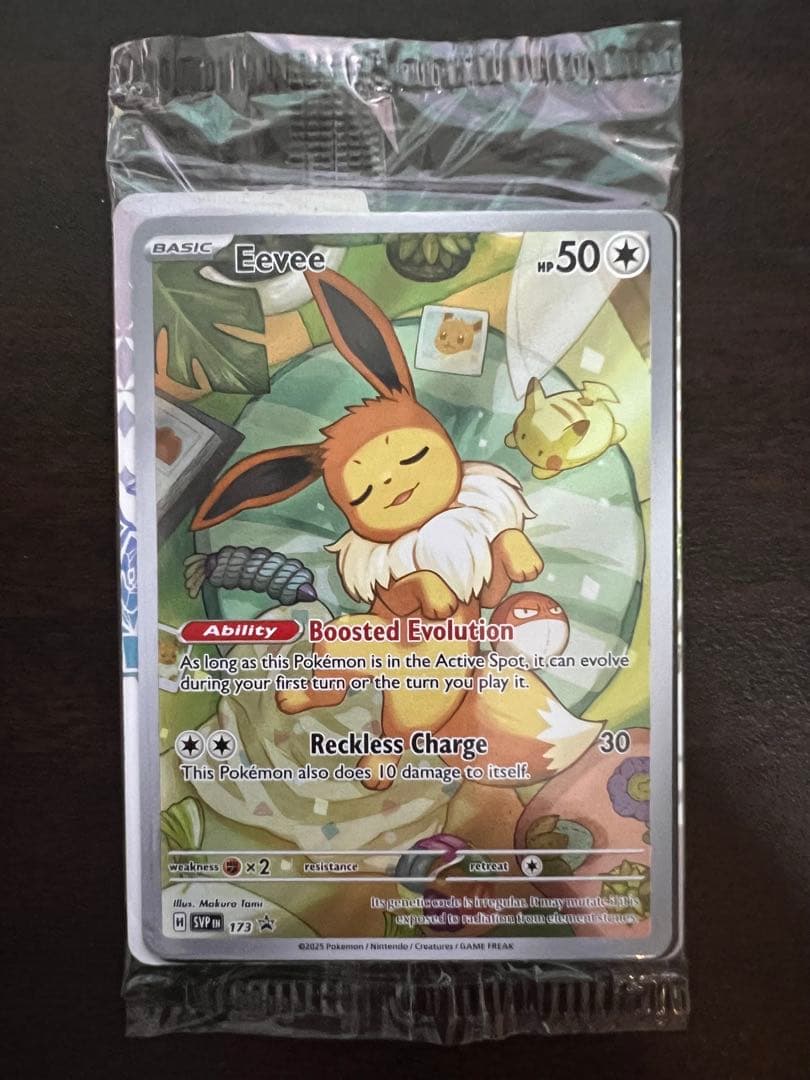 ぽ*う様 未開封 イーブイ プロモ ポケモンカード 4パックセット 英語 テラス