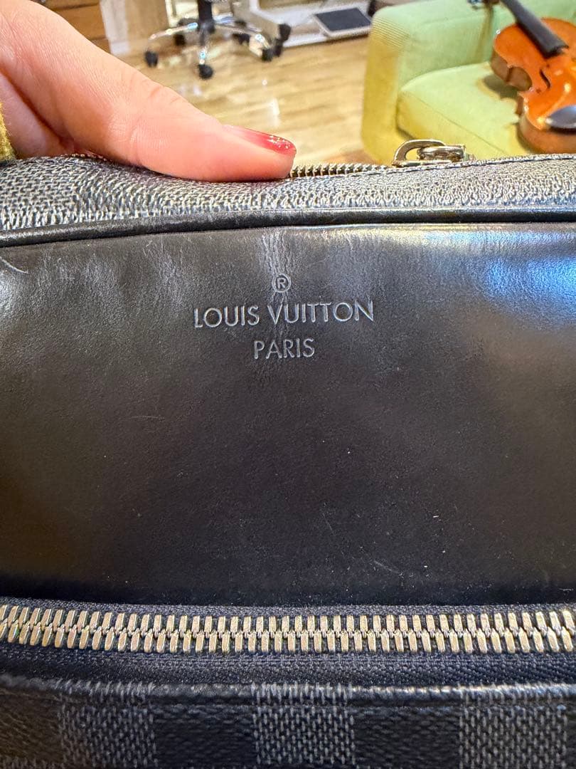 Louis Vuitton ダミエ ブラック ショルダーバッグ