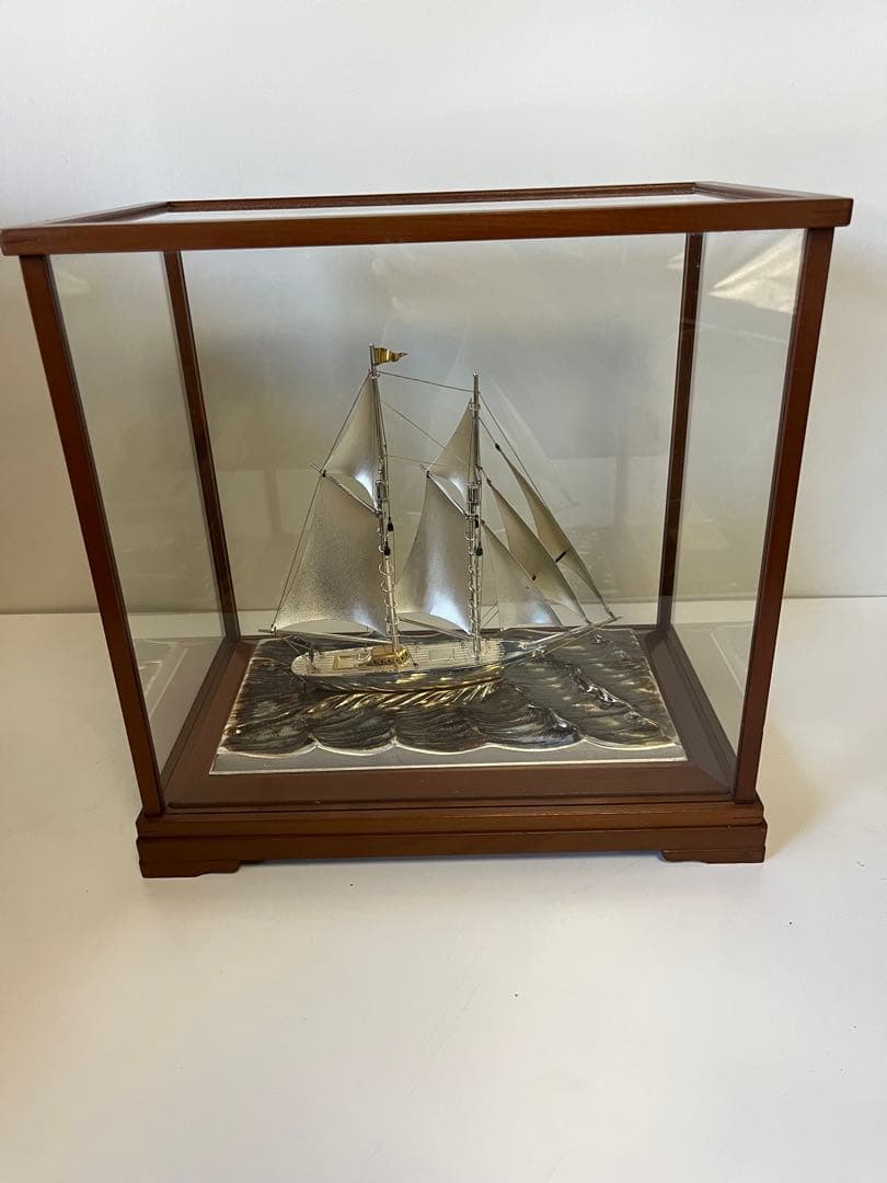 関工芸　銀製 ヨット 帆船 置物 STERLING 960