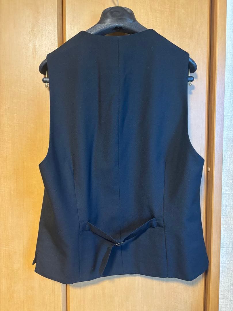 Ground Y ベスト　ジレ　ギャバジン