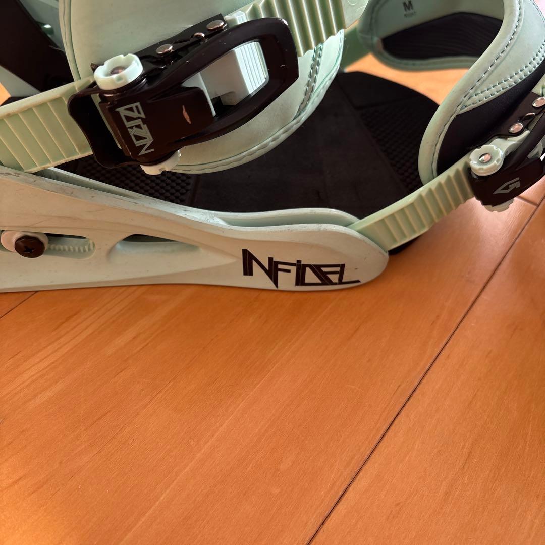 BURTON INFIDEL/ビンディング /ミントグリーン