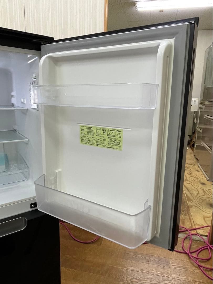 #35 SHARP 2021年 152L SJ-GD15G-B 2ドア 冷蔵庫