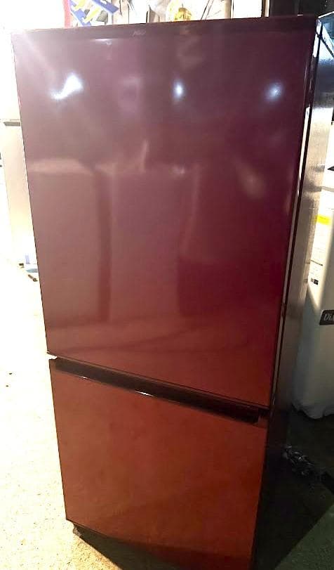 大阪府配送無料！AQUA 2ドア 冷蔵庫 2019年 キッチン 家電 大阪市