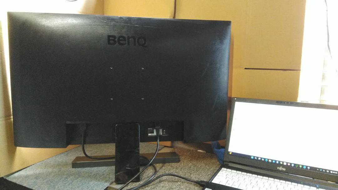 BenQ EW3270U MacやPS対応の4K目に優しいモニター」