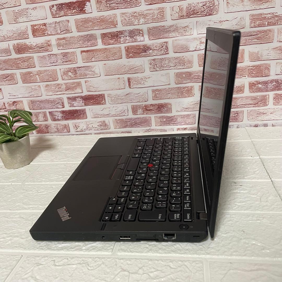 ★中古レノボパソコンSSD128GB メモリ8GB★X250 i5ノートPC15