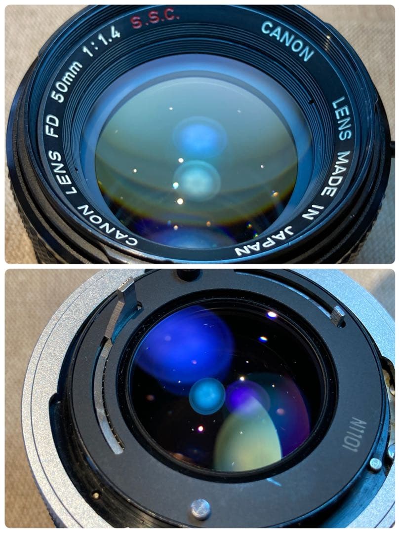 ★Canon FTb ★FD f1.4ssc★完動品＊美品＊初期保証＊作例多数！