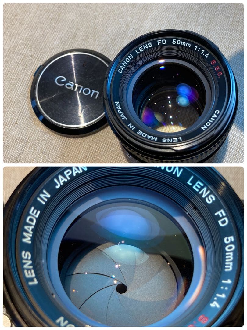 ★Canon FTb ★FD f1.4ssc★完動品＊美品＊初期保証＊作例多数！