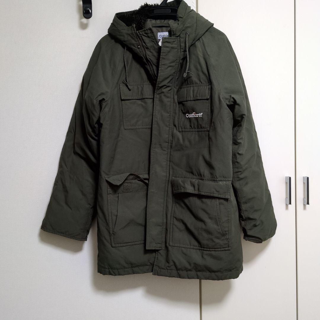 カーハート ワンポイント刺繍ロゴ　マウンテンパーカー