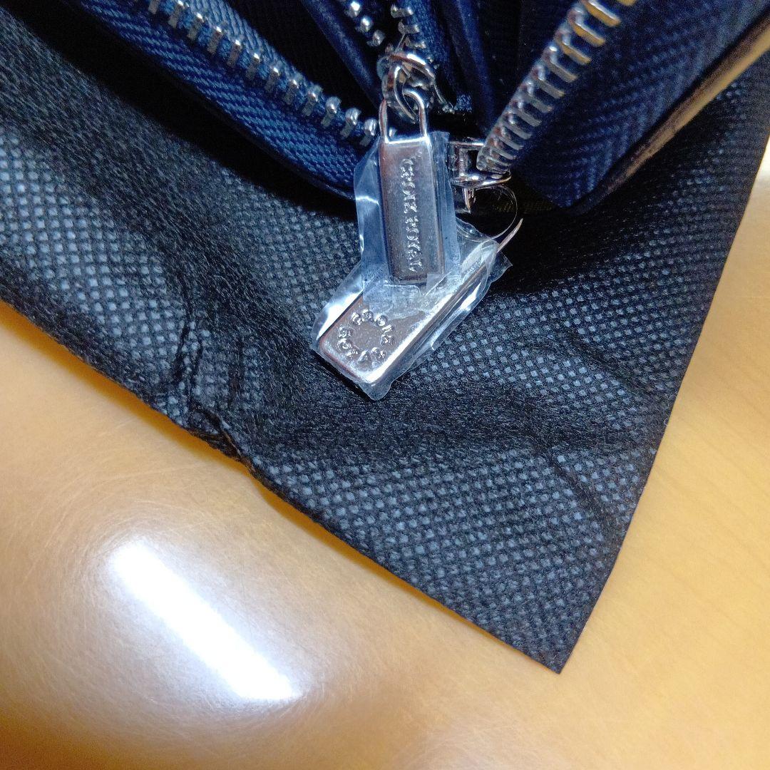 新品・CROIX 　クロワ・ロワイヤル　ネイビー　本ワニ皮・長財布