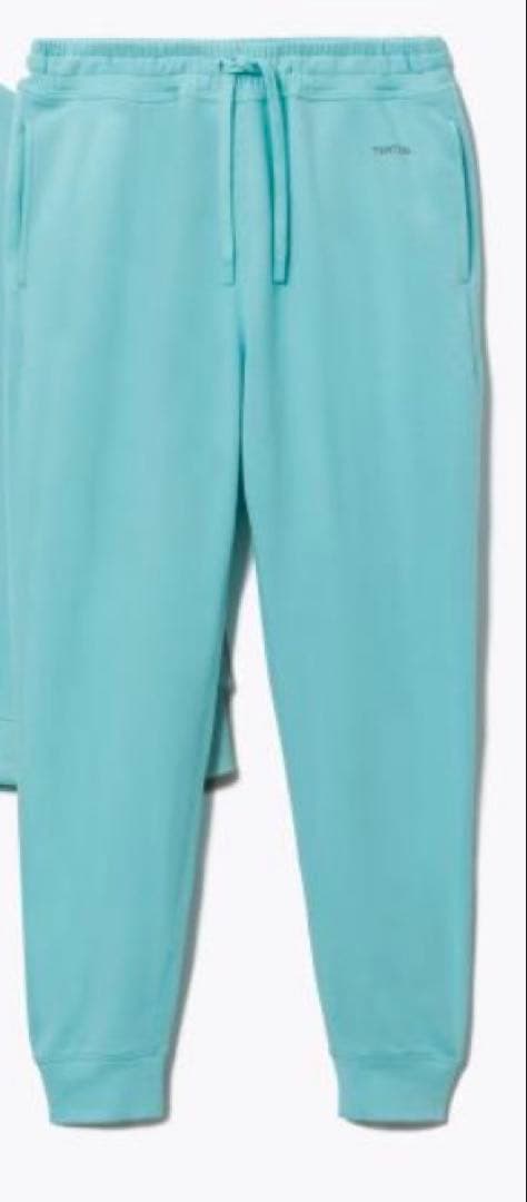 【未使用】tential bakune スウェット　ロングパンツ　ターコイズ