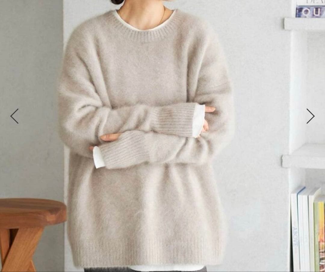 PLAGE Fur Nuance ニットプルオーバー　プラージュ