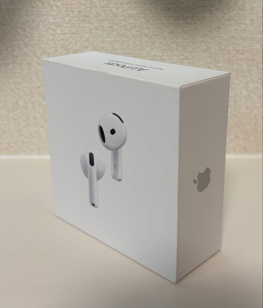【新品・未使用】AirPods 4 本体 アクティブノイズキャンセリング