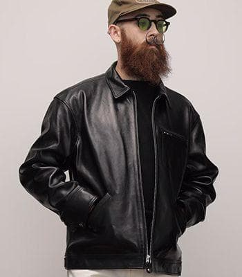 schott ショット　レザートラッカージャケット　ライダース　ラムスキン　M