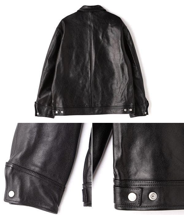 schott ショット　レザートラッカージャケット　ライダース　ラムスキン　M