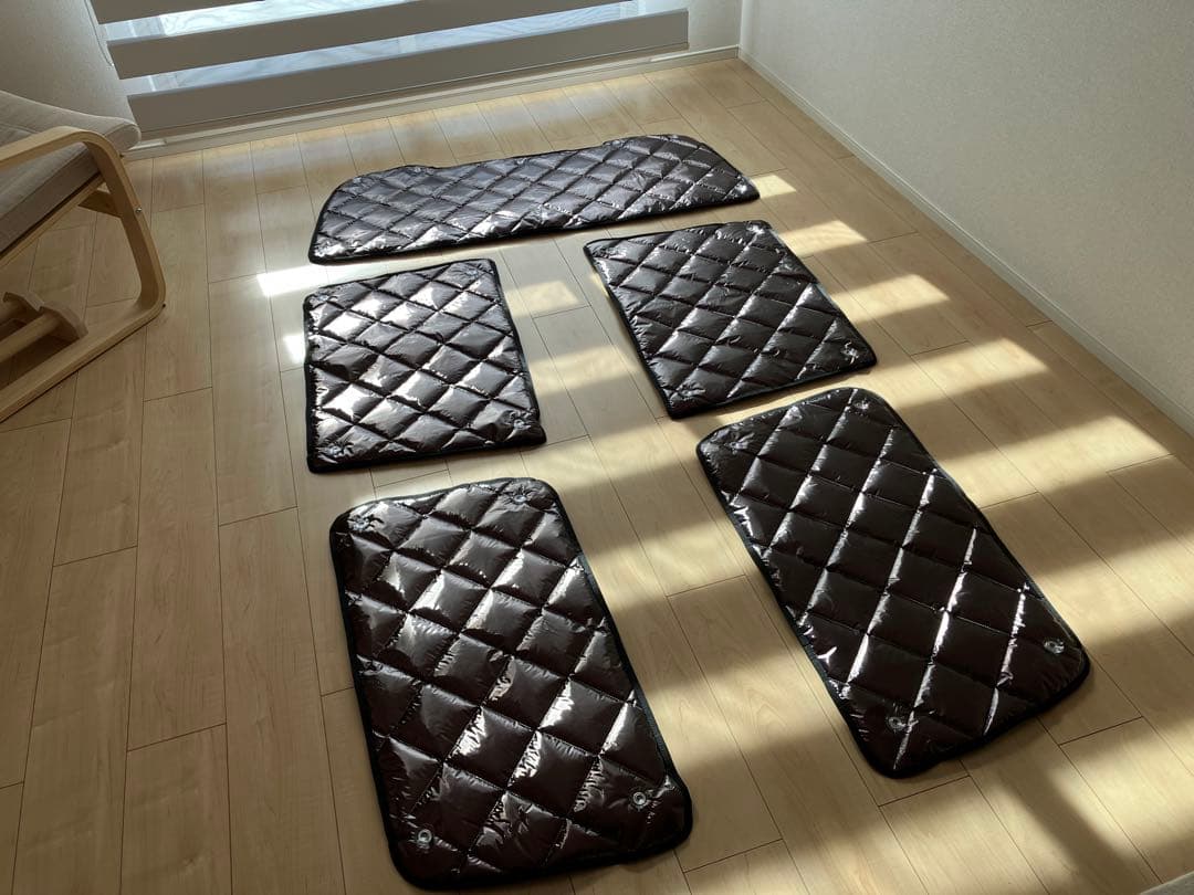 【リアのみ】ランクル80 シェード　上下開き　リア５枚セット