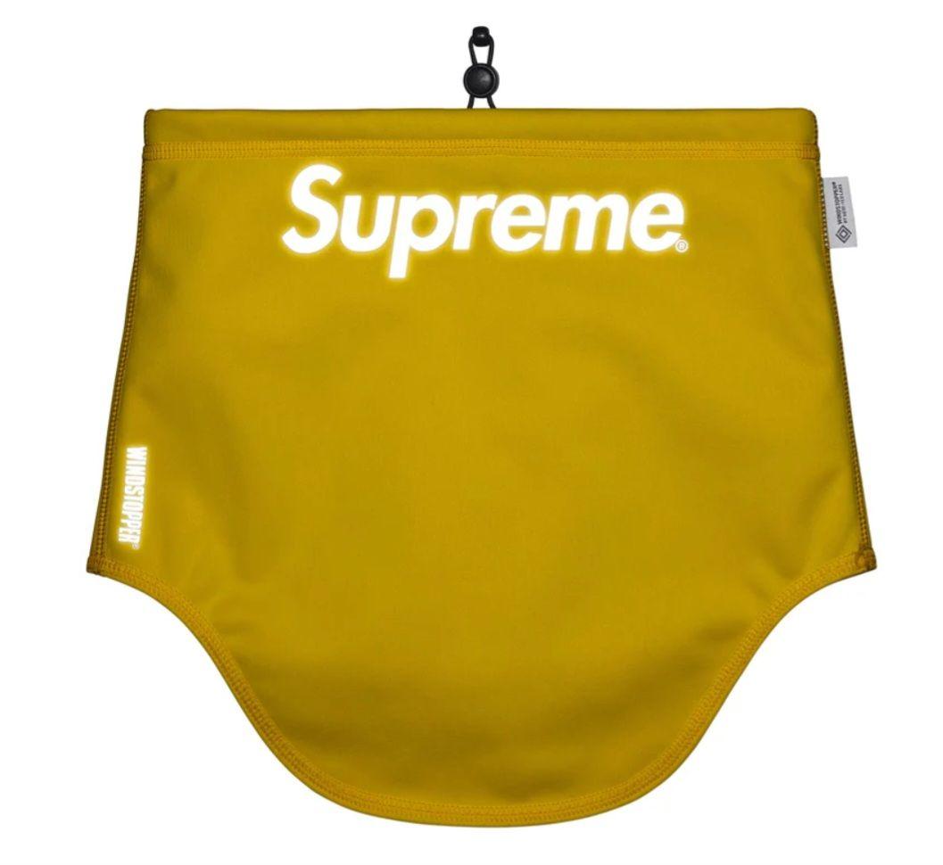 シュプリームWINDSTOPPER® Neck Gaiter カラーYellow