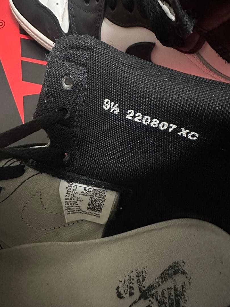 y*y様 NIKE AIR JORDAN 1 HI 85 ブラック/ホワイト U