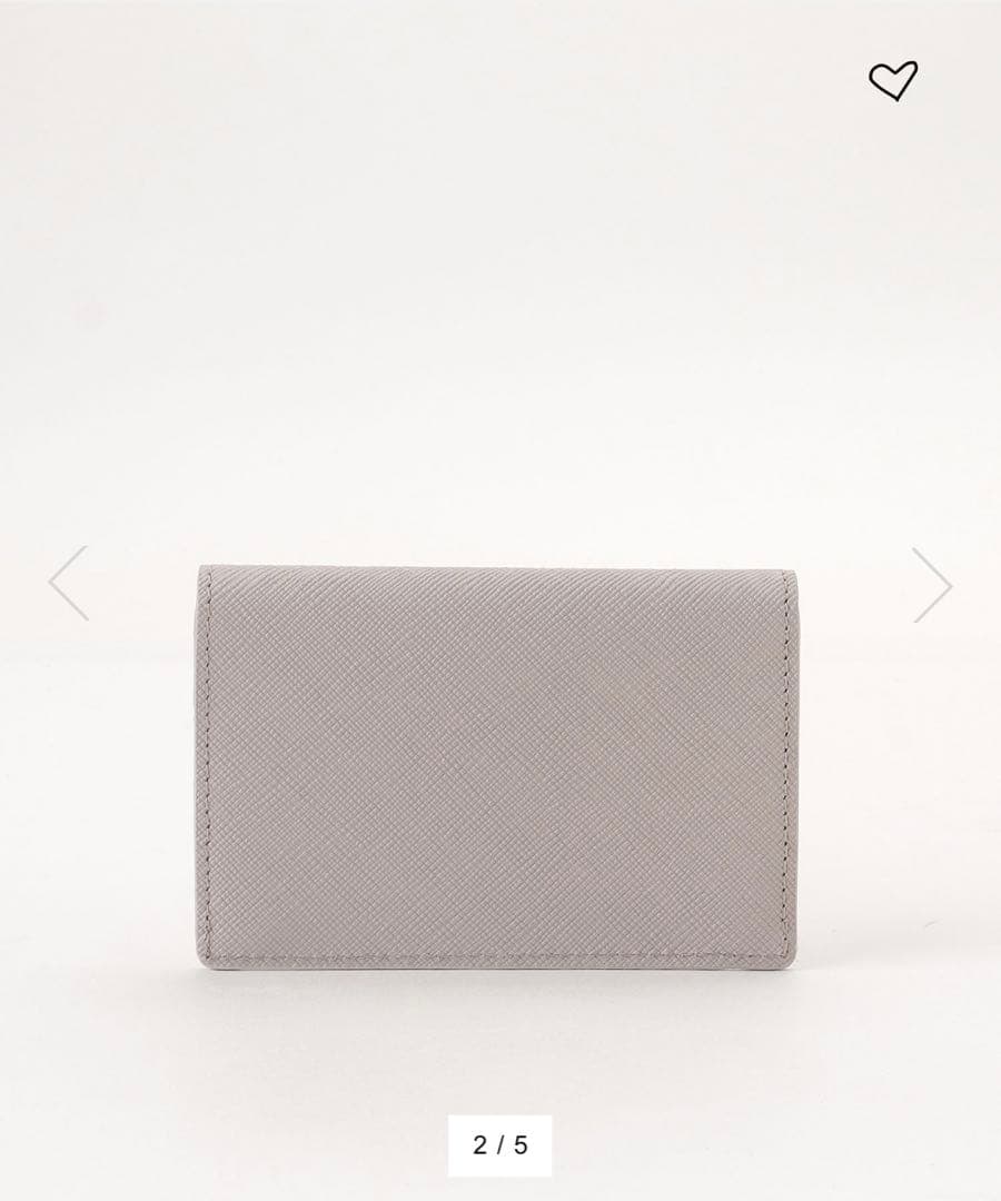 ❤️新品未使用❤️agnès b. グレー 名刺入れ