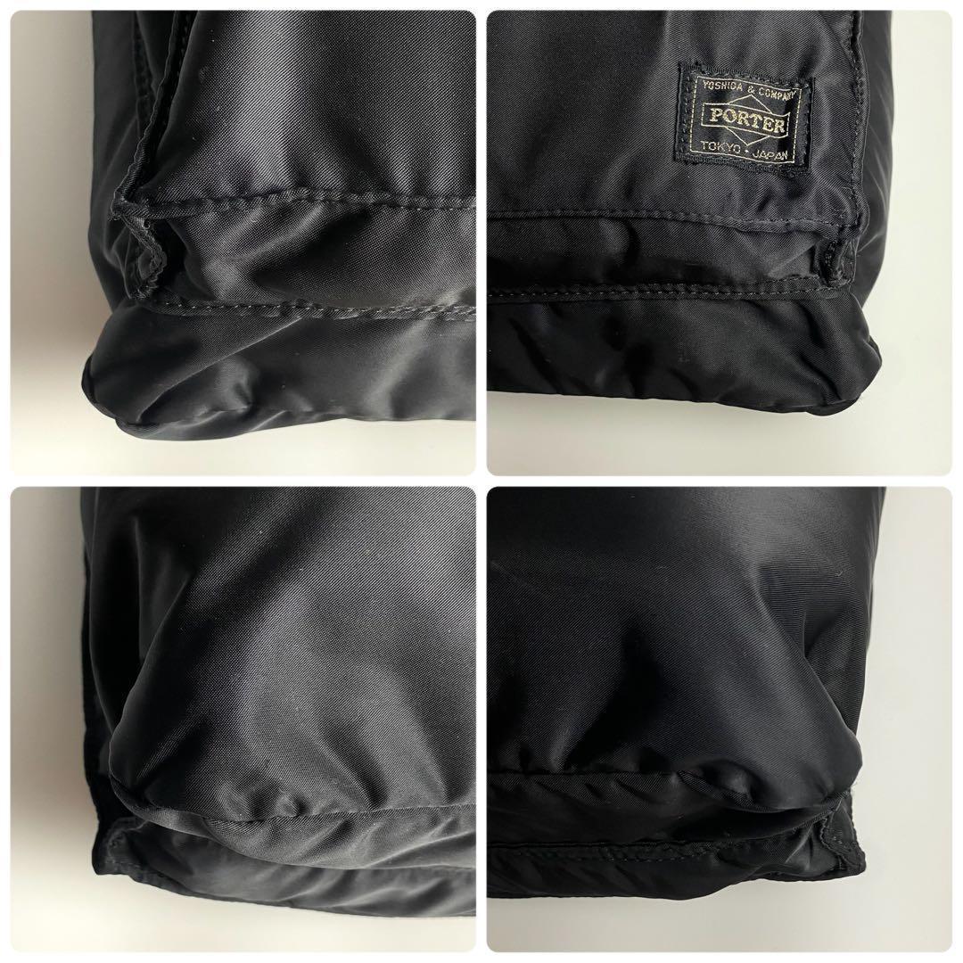 【美品】ポーター 吉田 タンカー ヘルメットバッグ ブリーフケース ブラック