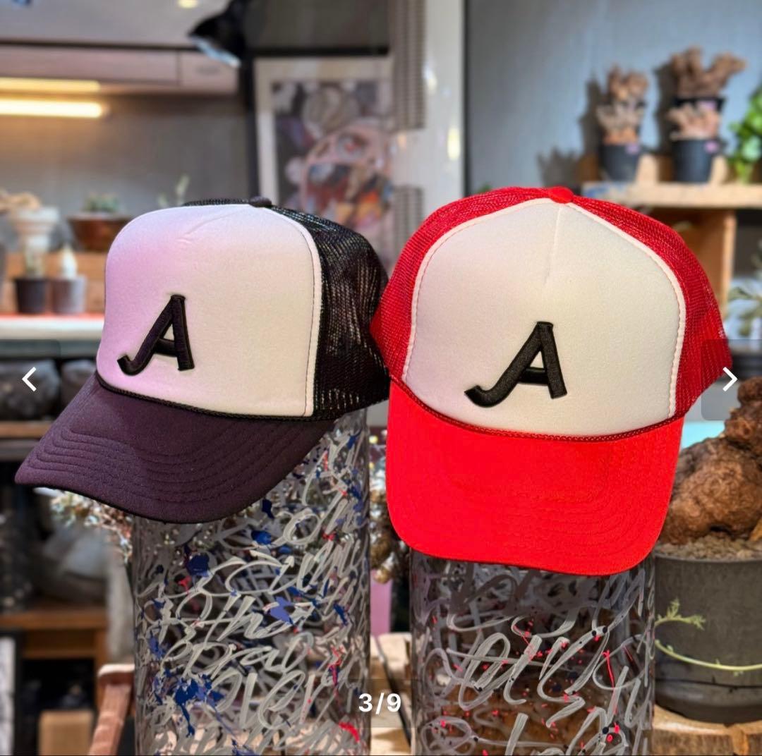 Aぇ! group 末澤誠也着用モデル　A-PLANTS Aロゴキャップ(黒)