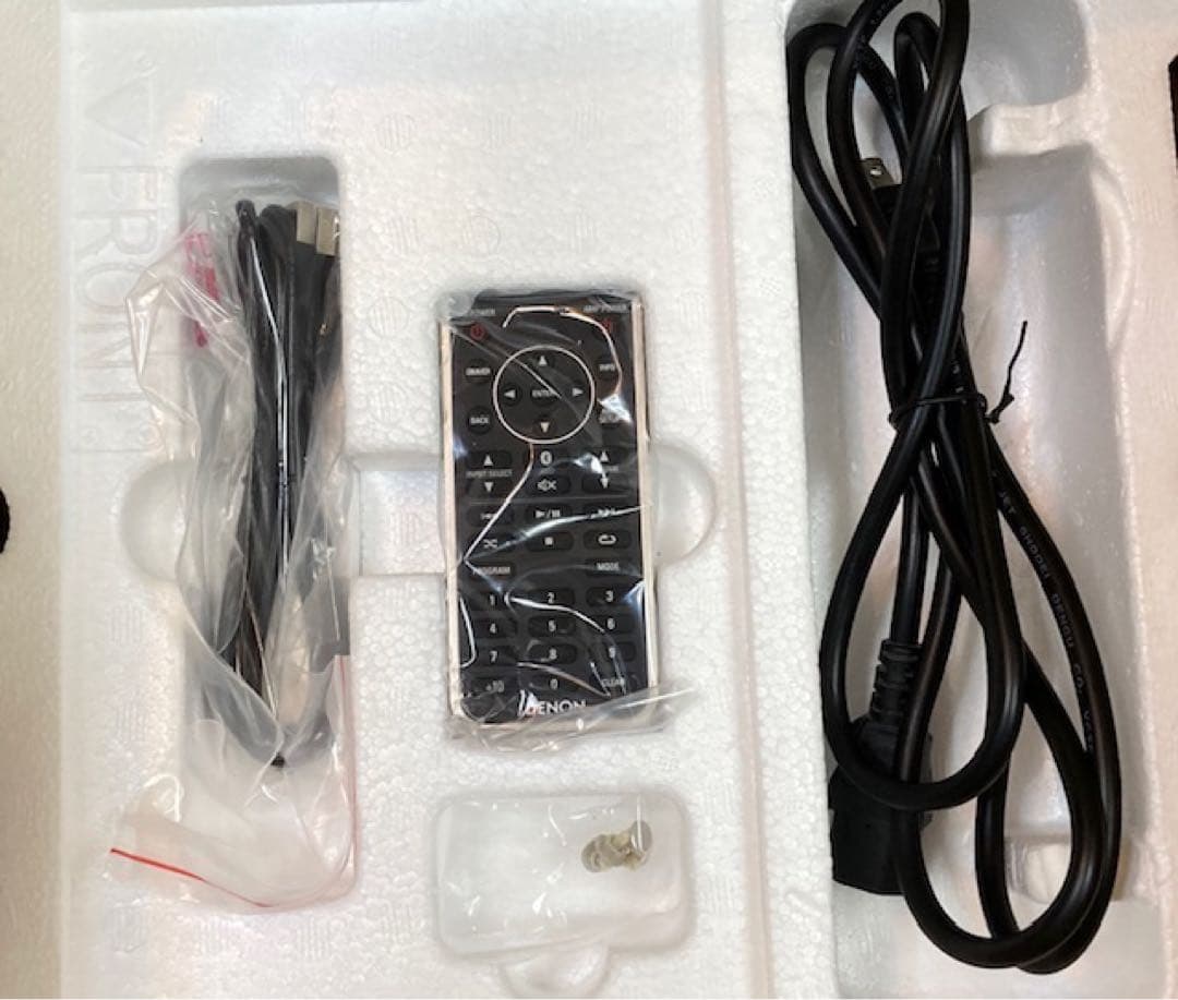 デノン（DENON）PMS-60プリメインアンプ付属品フルセット【ほぼ新品】