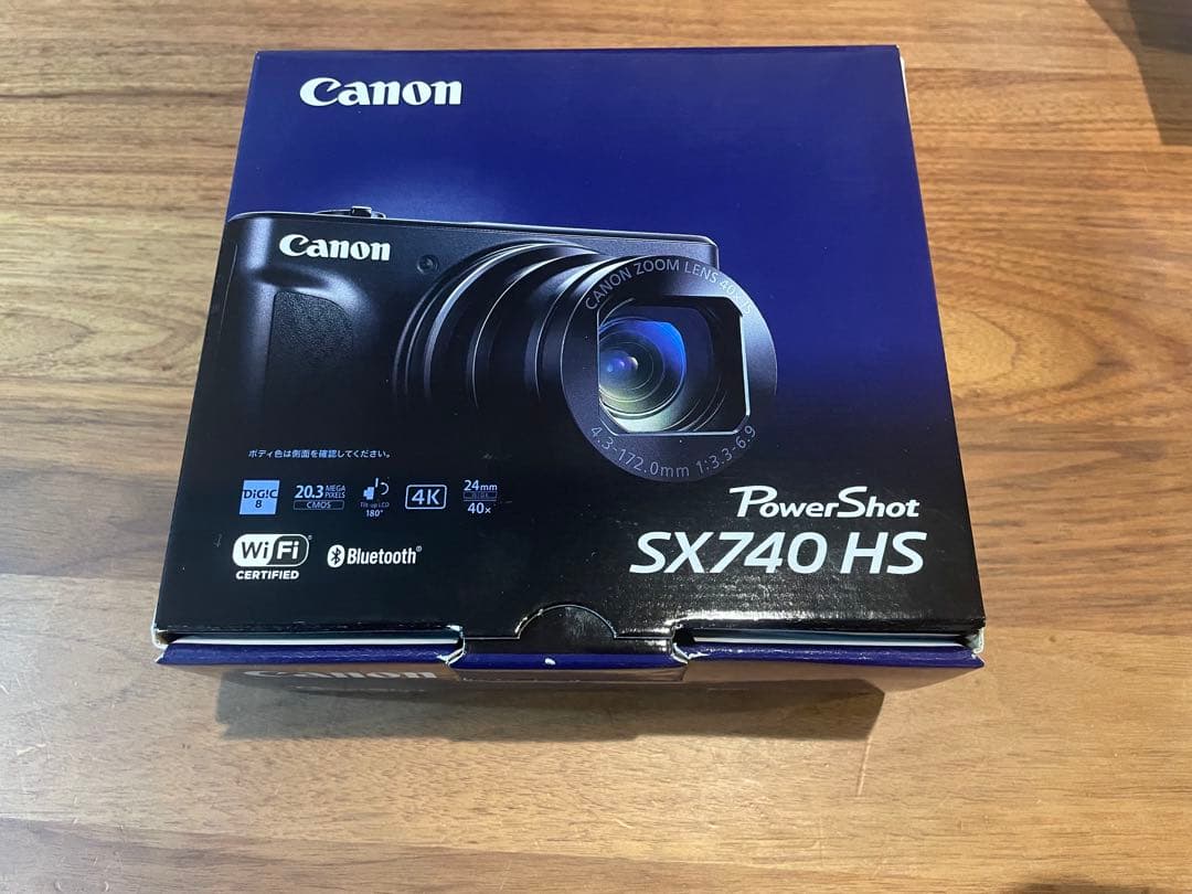 【新品・未使用品】Canon PowerShot SX740 HS