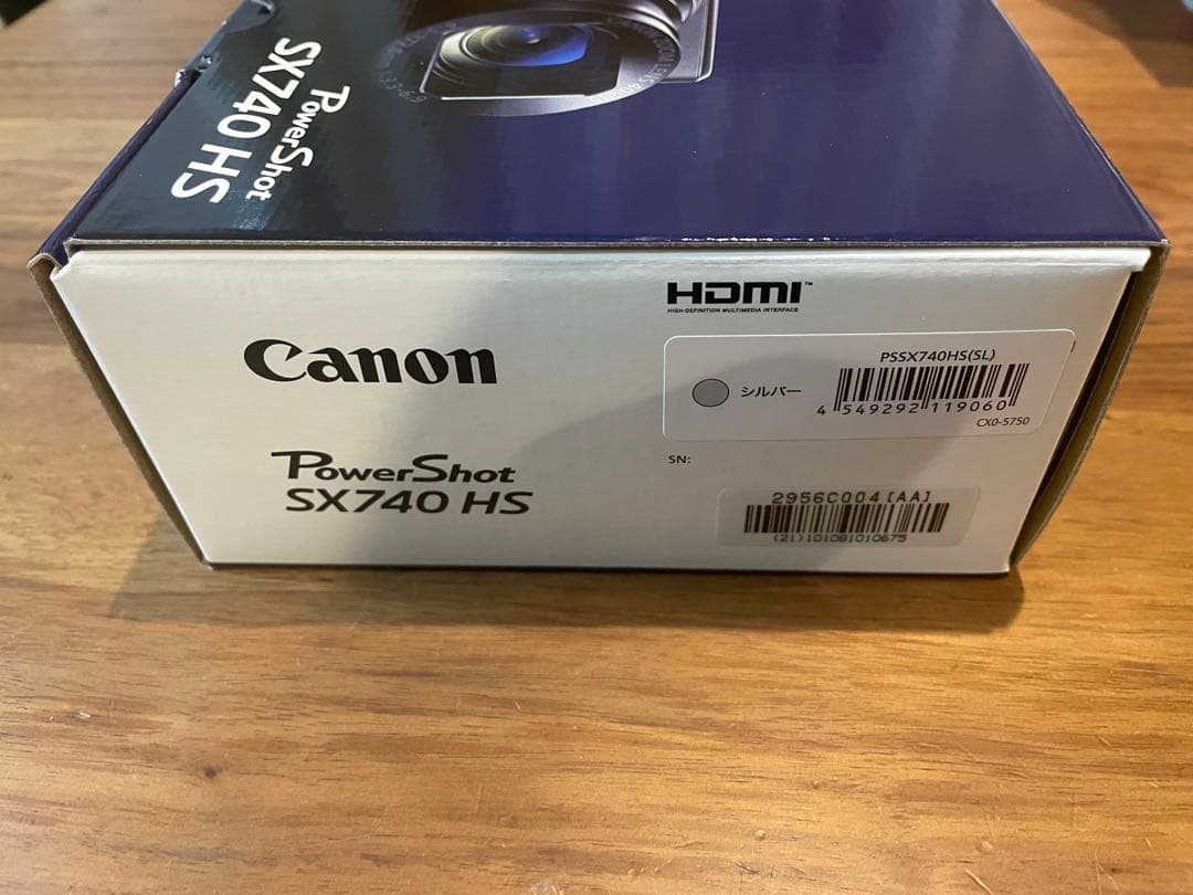 【新品・未使用品】Canon PowerShot SX740 HS