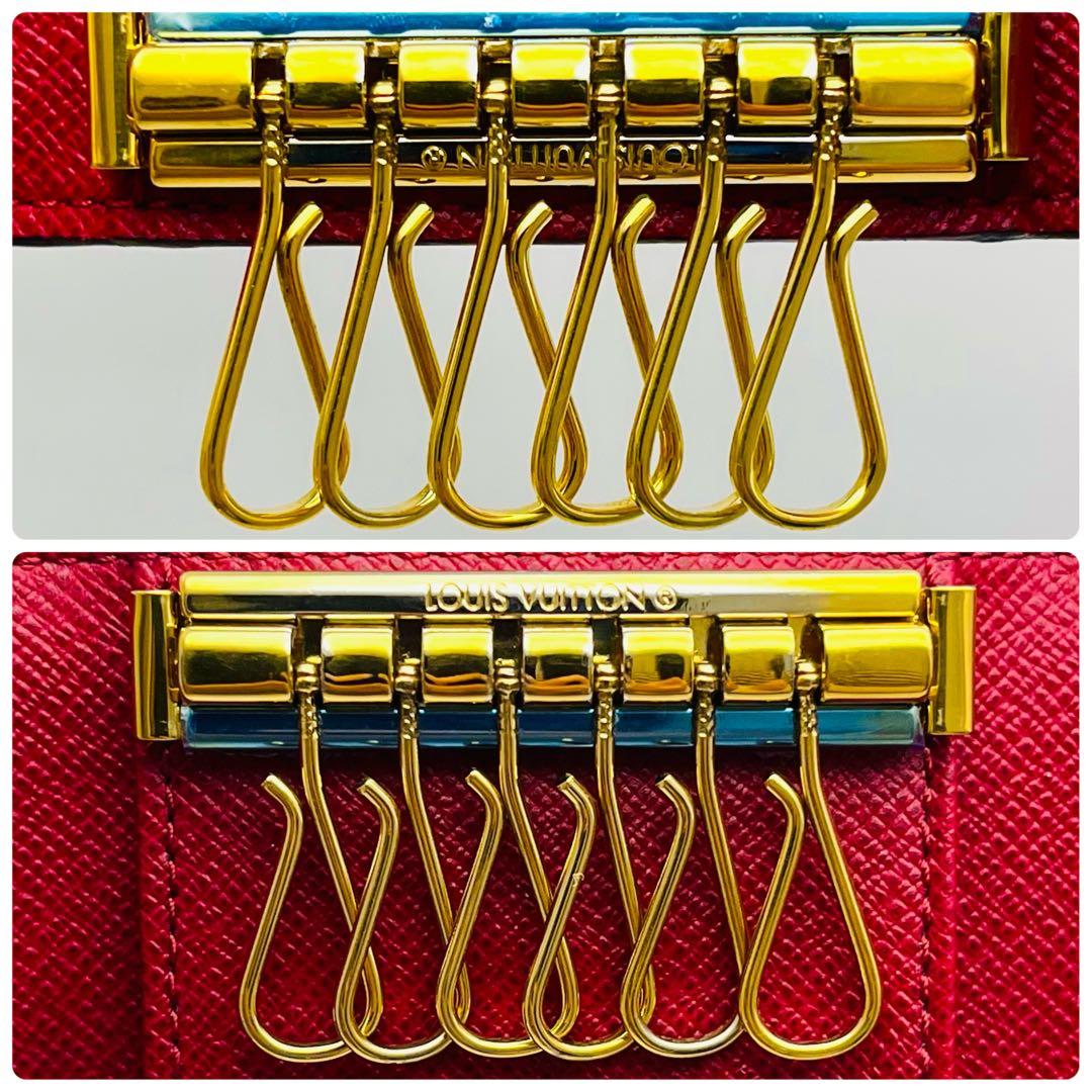 正規保証✨ルイヴィトン モノグラム ミュルティクレ6 キーケース フューシャ