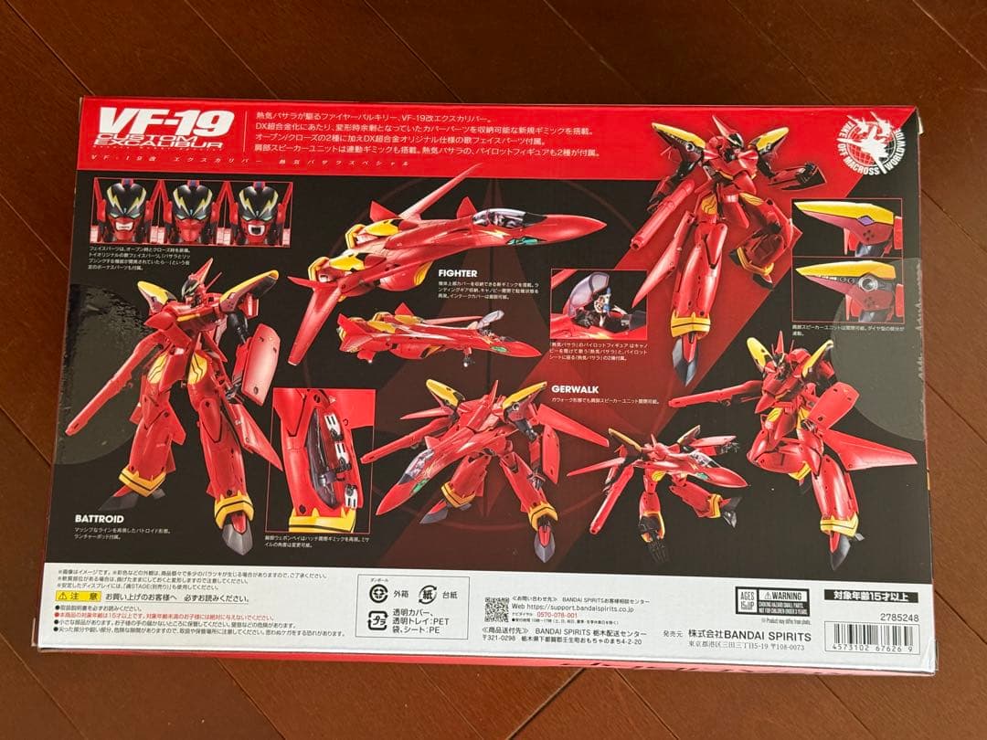 DX超合金　ファイヤーバルキリー　VF-19改　熱気バサラスペシャル
