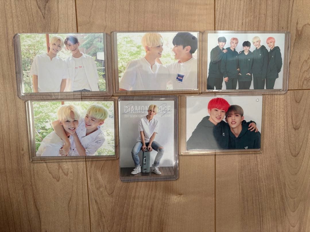 セブチseventeen トレカ　ジョンハン　ジスハン　ホシウジ　ボカチ