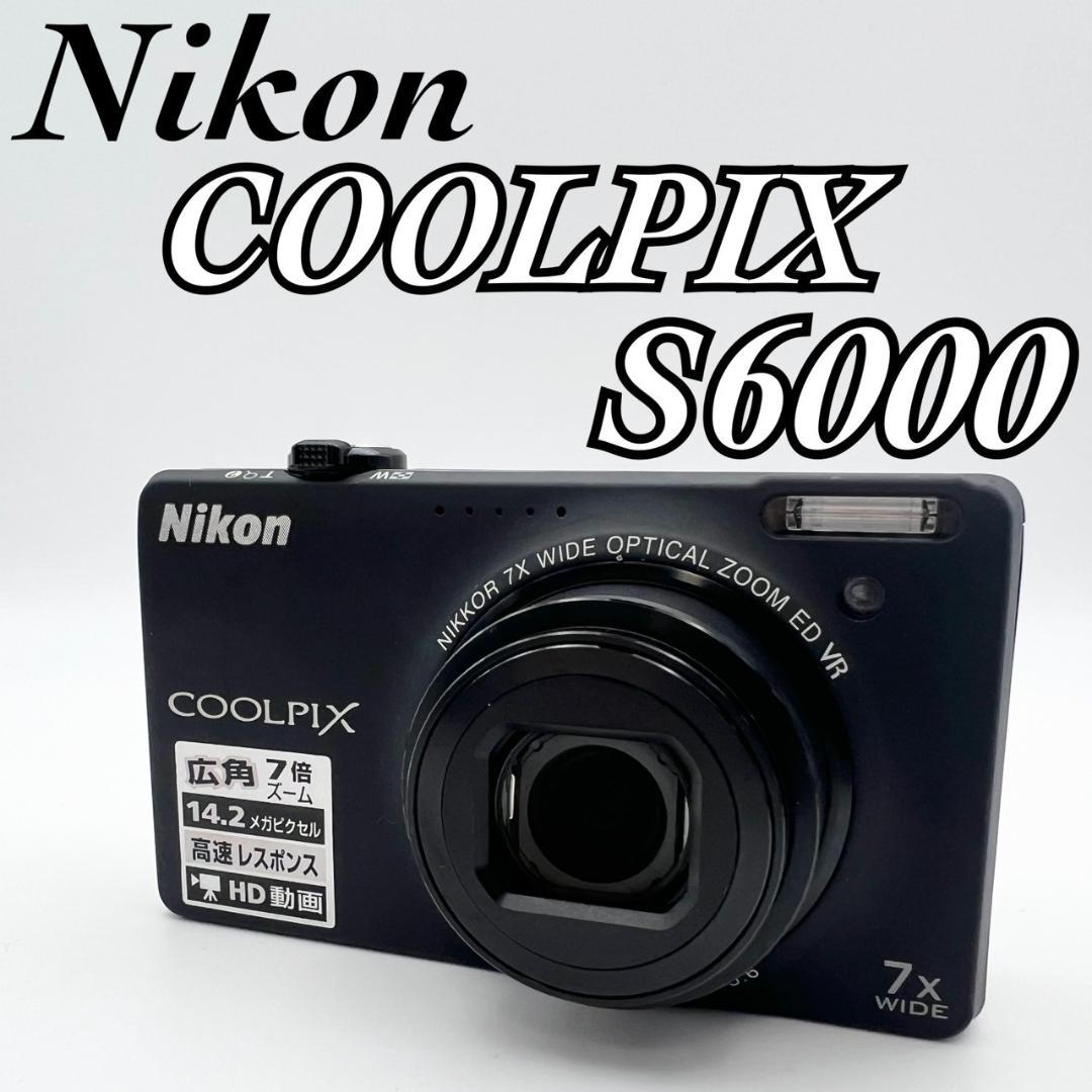 【完動品】Nikon COOLPIX S6000 コンデジ ゴールド 動作確認済