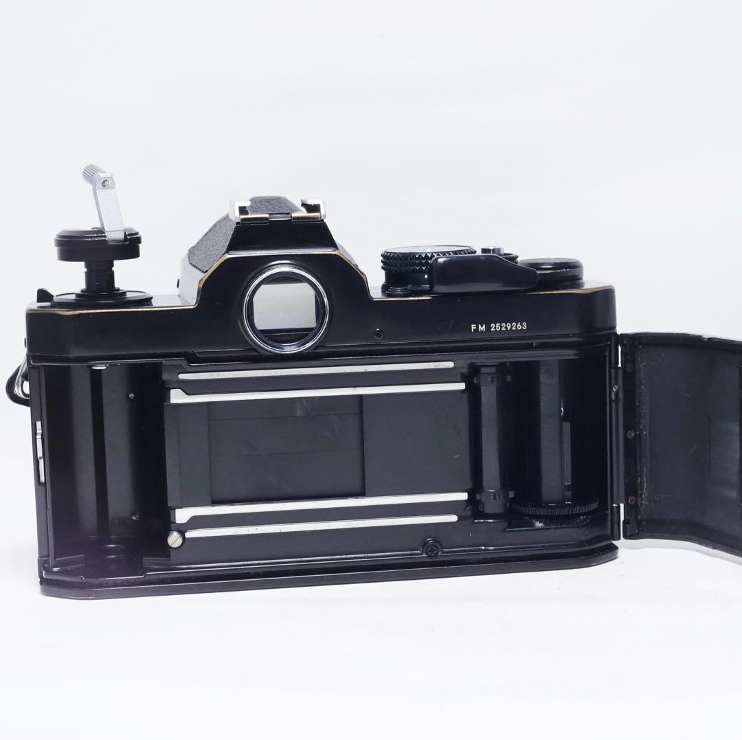 Nikon FM ブラック フイルム一眼レフカメラ 動作確認済